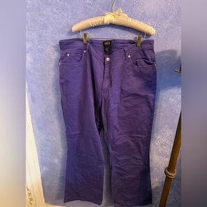 Purple Denim Jeans
